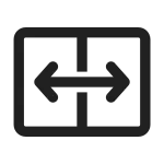 Dual Screen Span SVG Icon
